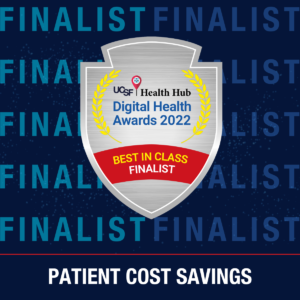 UCSF Award Patient Cost Savings badge
